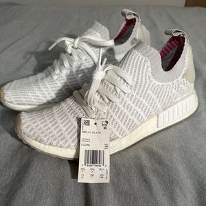 adidas NMD_R1 STLT Primeknit 'Cloud White' CQ2390 Mens Size 11